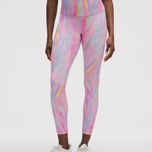 Lululemon Wunder Train HR Tight Prism Colorful Women's Leggings Sz 8 NWT